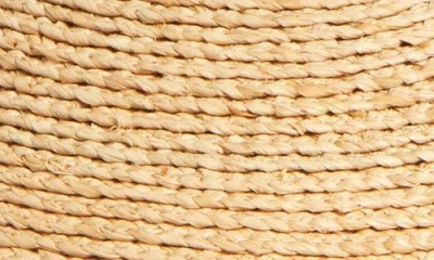 Lack Of Color Raffia Visor