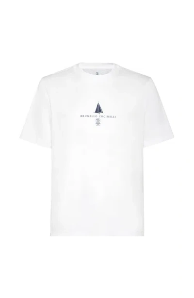 Brunello Cucinelli T-shirt With Print