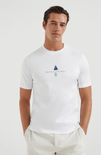Brunello Cucinelli T-shirt With Print