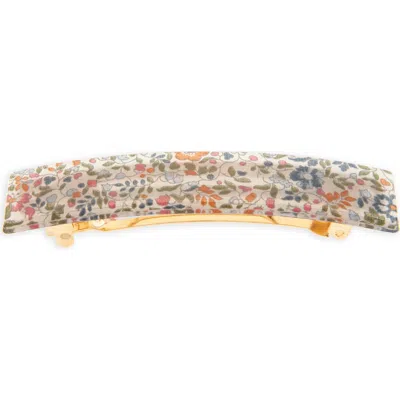 France Luxe Rectangular Barrette