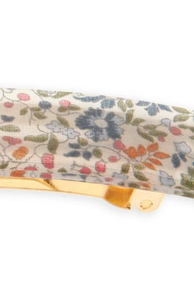 France Luxe Rectangular Barrette