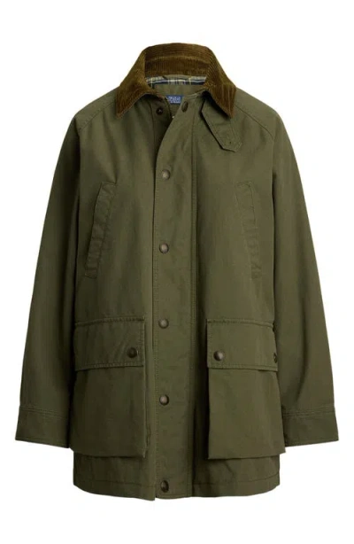 Polo Ralph Lauren Relaxed Cotton Twill Utility Jacket