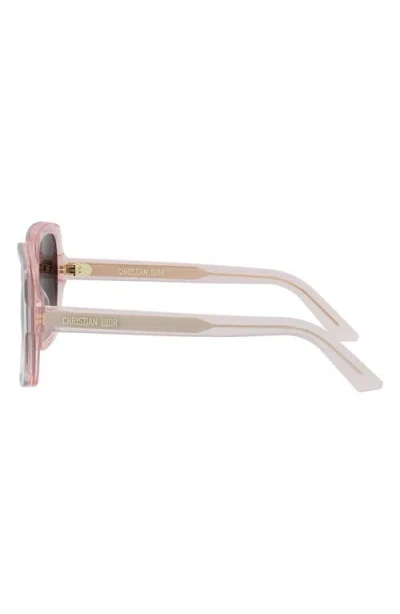 Dior 'midnight S4i 54mm Square Sunglasses