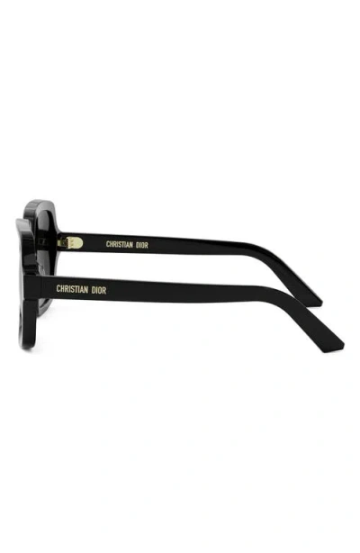 Dior 'midnight S4i 54mm Square Sunglasses