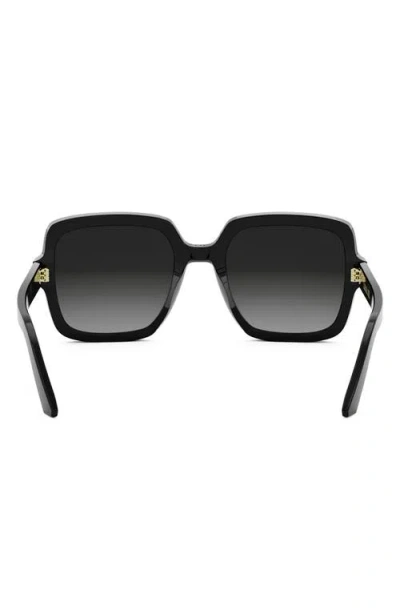 Dior 'midnight S4i 54mm Square Sunglasses
