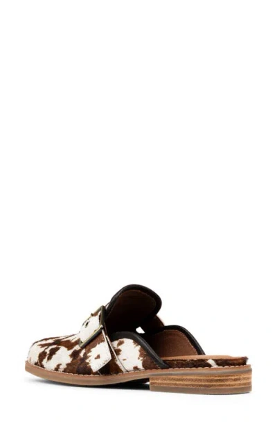 Donald Pliner Sabel Genuine Calf Hair Buckle Mule In Multi