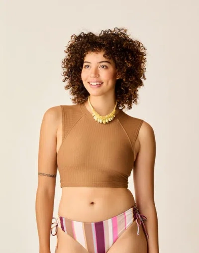 Carve Designs Shoreline Top D-dd Cup In Brown