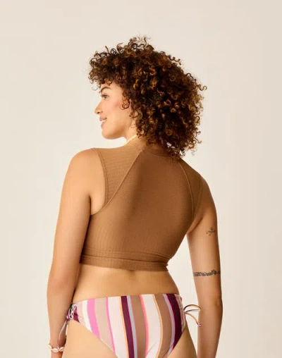Carve Designs Shoreline Top D-dd Cup In Brown