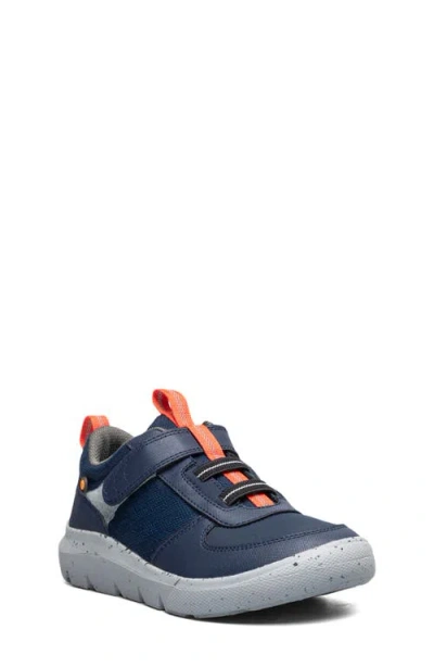 Bogs Skyline Kicker Water Resistant Low Top Sneaker In Blue