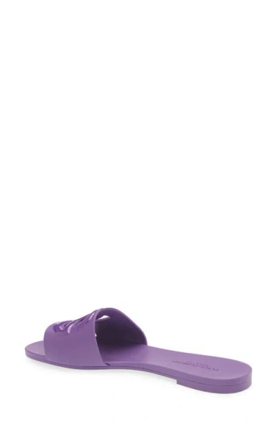 Dolce & Gabbana Dolce&gabbana Bianca Interlock Slide Sandal