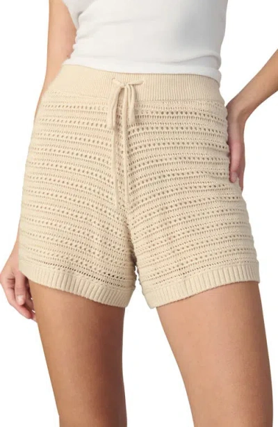 Joe's Jeans The Arlo Open Stitch Shorts In Neutral