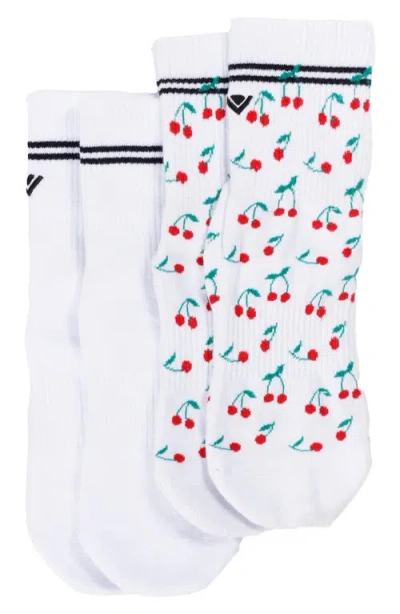 Arebesk Classic Crew Assorted 2-pack No-slip Grip Socks