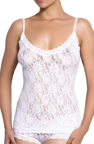 Hanky Panky Signature Lace V-front Camisole In White