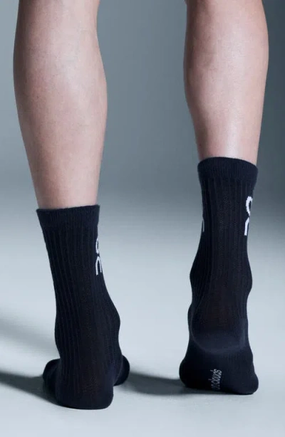 On 3-pack Logo Quarter Socks In Gray