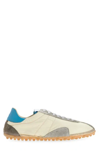 Maison Margiela Sprinters Low Top Sneakers With Dirty Effect