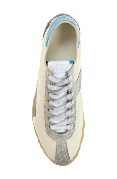 Maison Margiela Sprinters Low Top Sneakers With Dirty Effect