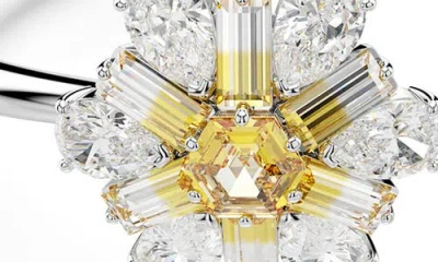 Swarovski Idyllia Crystal Floral Cap Bangle