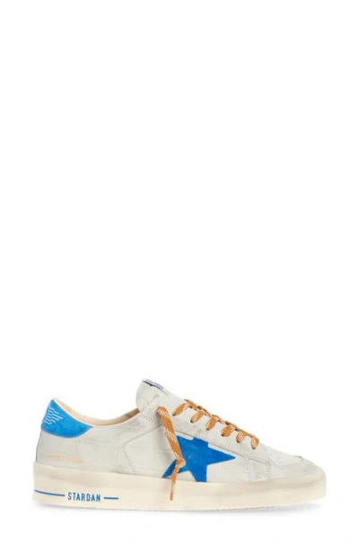 Golden Goose Stardan Croc Embossed Sneaker