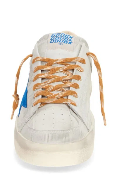 Golden Goose Stardan Croc Embossed Sneaker