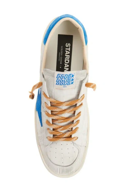 Golden Goose Stardan Croc Embossed Sneaker