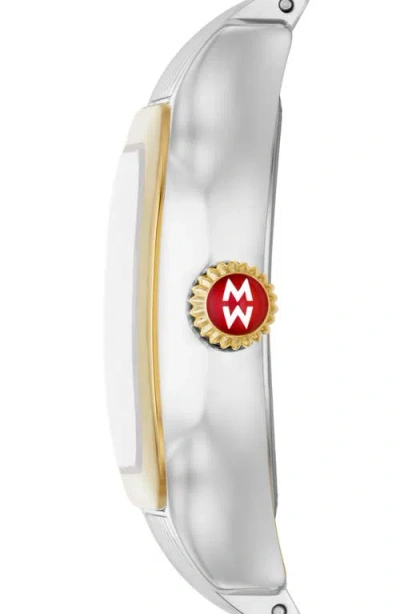Michele Meggie Diamond Dial Watch Head Gift Set, 29mm