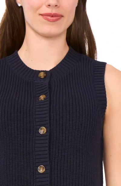 Halogenr Halogen(r) Sleeveless Cotton Cardigan