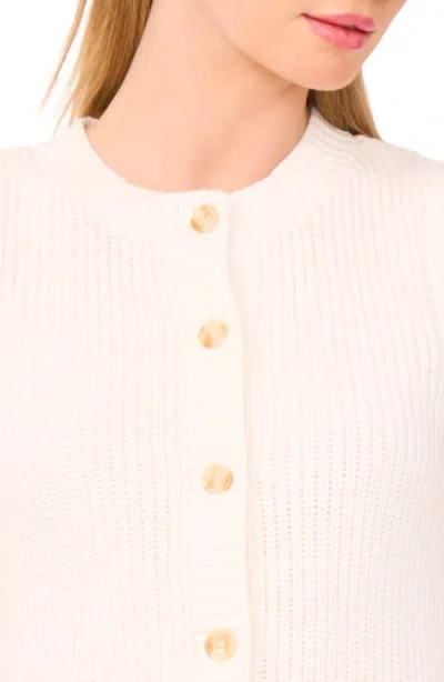 Halogenr Halogen(r) Sleeveless Cotton Cardigan