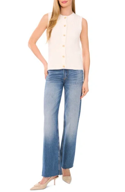 Halogenr Halogen(r) Sleeveless Cotton Cardigan