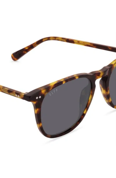 Diff Maxwell Xl 52mm Polarized Square Sunglasses