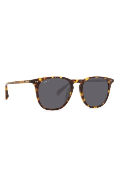 Diff Maxwell Xl 52mm Polarized Square Sunglasses