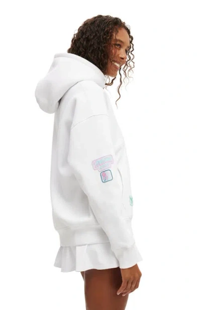 Cotton On Body Active Plush Premium Graphic Hoodie