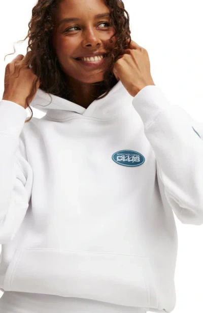 Cotton On Body Active Plush Premium Graphic Hoodie