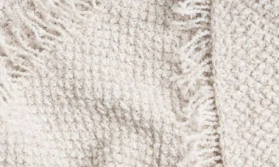 Parachute Cotton Blend Bouclè Throw Blanket In Neutral