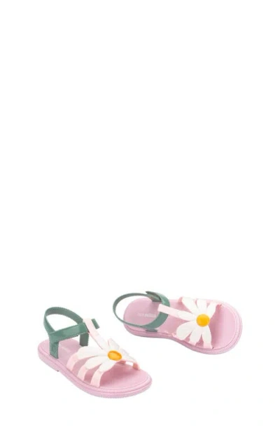 Mini Melissa Kids' Mini Hip Bloomy Sandal In Pink
