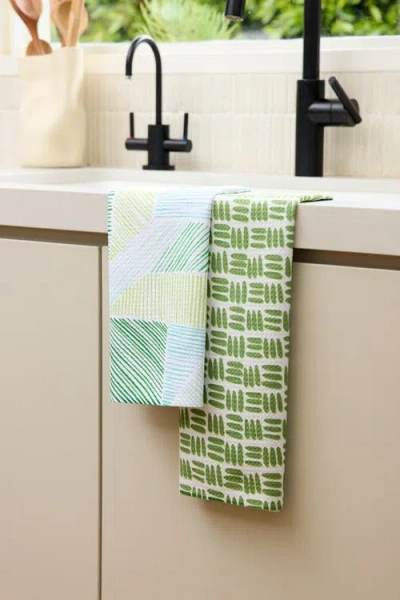 Geometry Kitchen Tea Towel Set