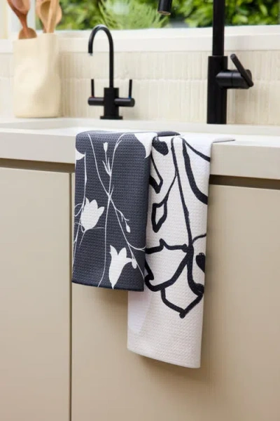 Geometry Kitchen Tea Towel Set