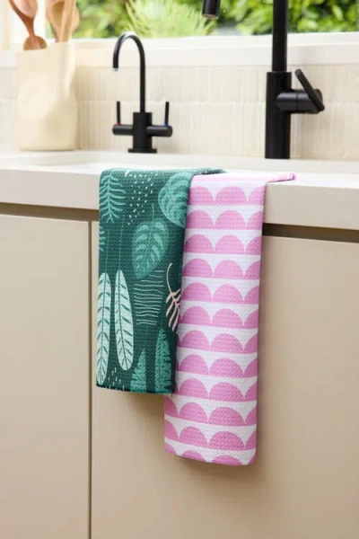 Geometry Kitchen Tea Towel Set