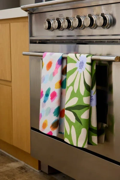 Geometry Kitchen Tea Towel Set