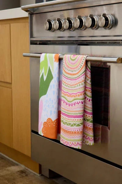 Geometry Kitchen Tea Towel Set