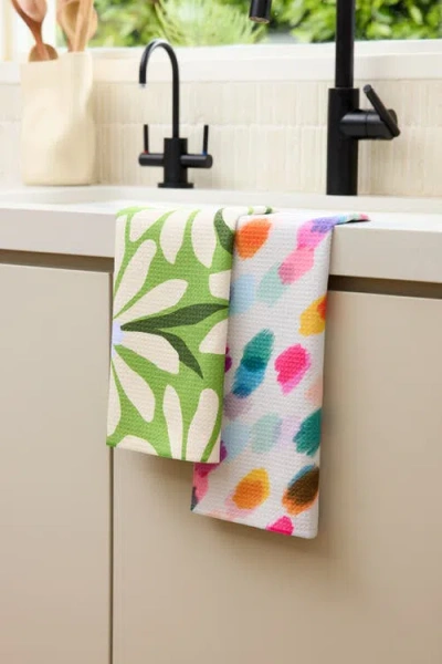 Geometry Kitchen Tea Towel Set