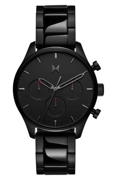 Mvmt Airhawk Stealth Black Bracelet Watch, 42mm