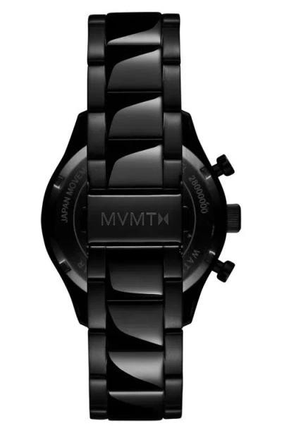 Mvmt Airhawk Stealth Black Bracelet Watch, 42mm