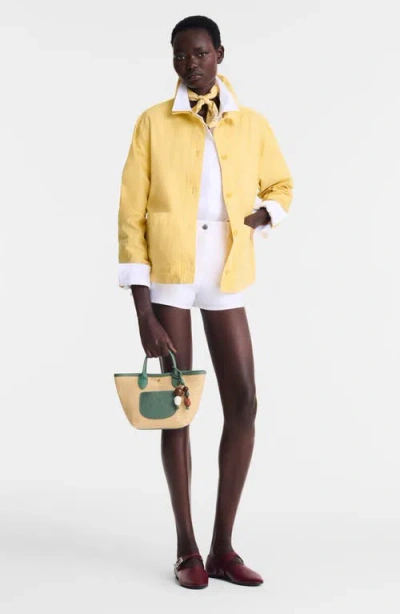 Longchamp Extra Small Le Pliage Panier Ceramique Top Handle Bag