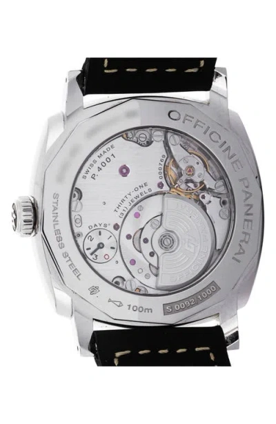 Watchfinder & Co. Panerai  1940 Radiomir Gmt Automatic Leather Strap Watch, 45mm
