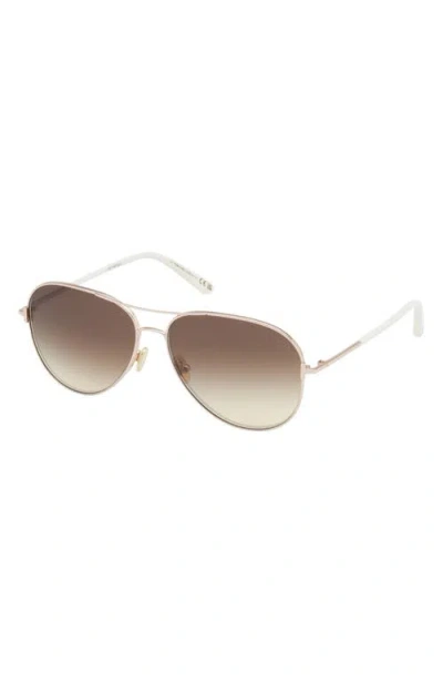 Tom Ford Clark 59mm Pilot Sunglasses