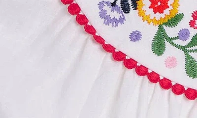 Boden Bea Embroidered Linen Top