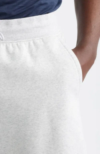 Zella Vital Fleece Peformance Shorts In Gray