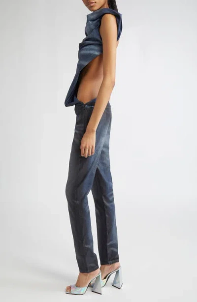 Diesel ® De-clodia Sleeveless Denim Jumpsuit