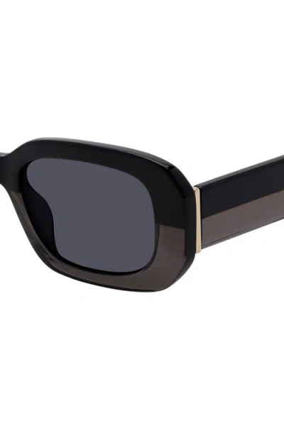 Stuart Weitzman 51mm Rectangular Sunglasses