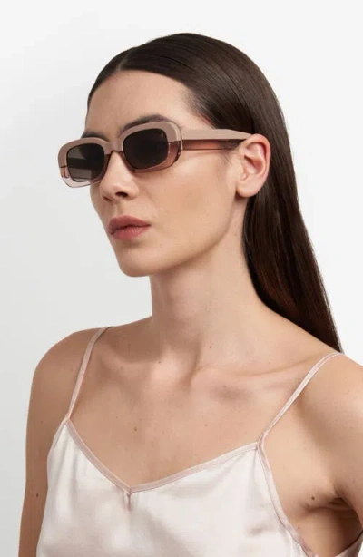 Stuart Weitzman 51mm Rectangular Sunglasses